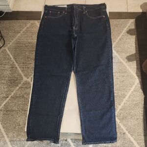 GAP Women's Dark Indigo Straight Jeans